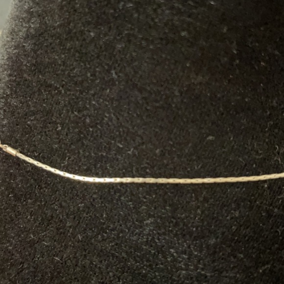 🔴 LIZ CLAIBORNE Silver & Cooper Color Necklace - Picture 4 of 5